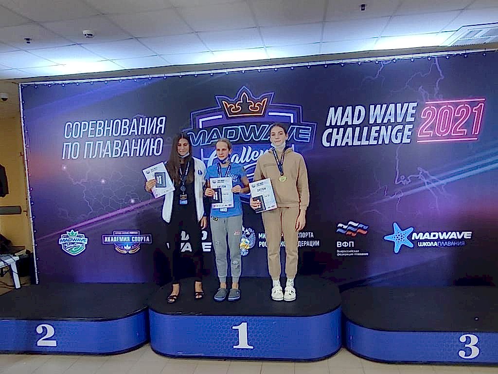 Этап Всероссийских соревнований по плаванию «Mad Wave Challenge 2021» в Астане